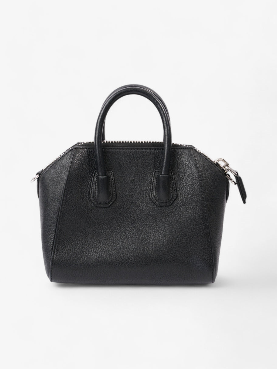 Givenchy Antigona Black Goatskin Leather Mini Image 4