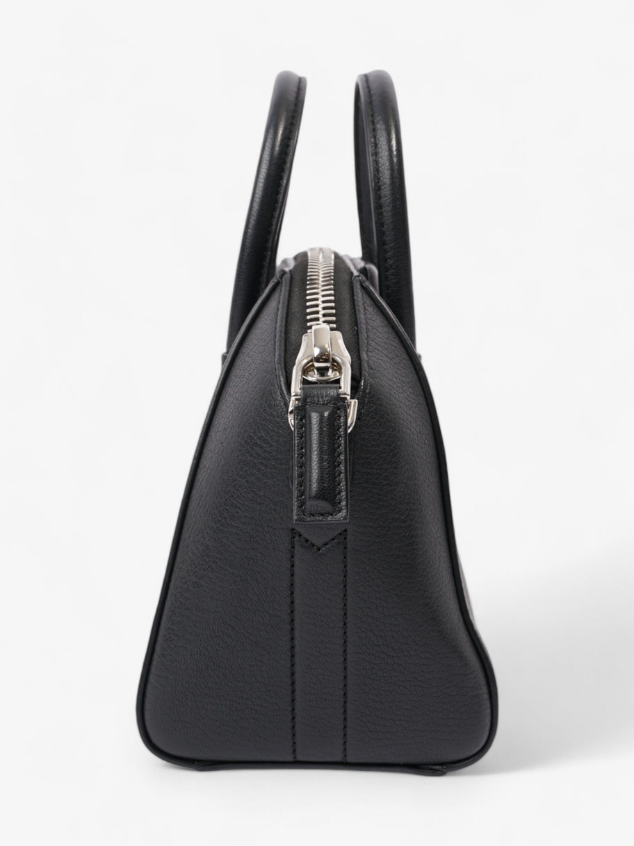 Givenchy Antigona Black Goatskin Leather Mini Image 5