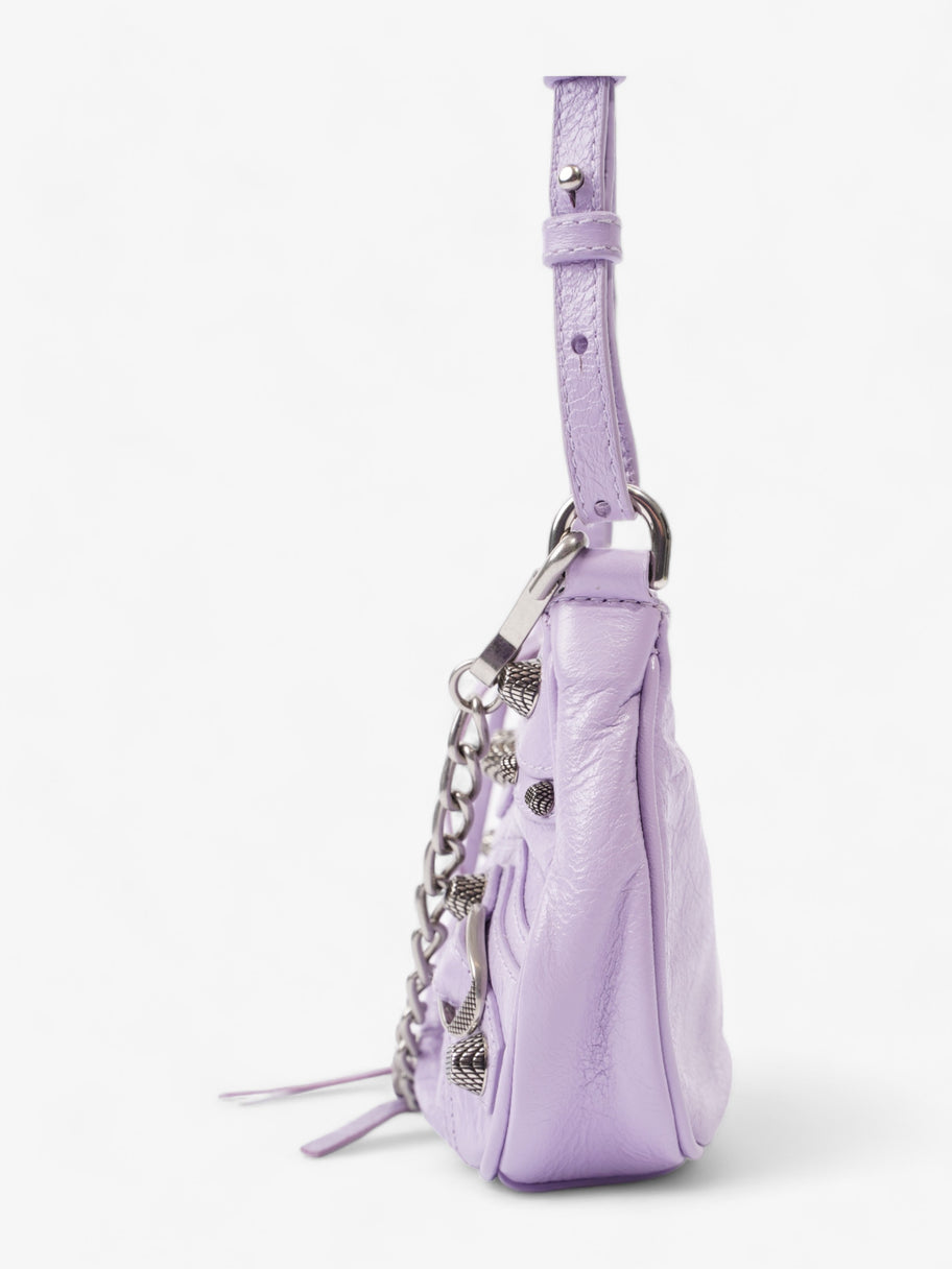 Balenciaga Le Cagole Mini Lilac Leather Image 4