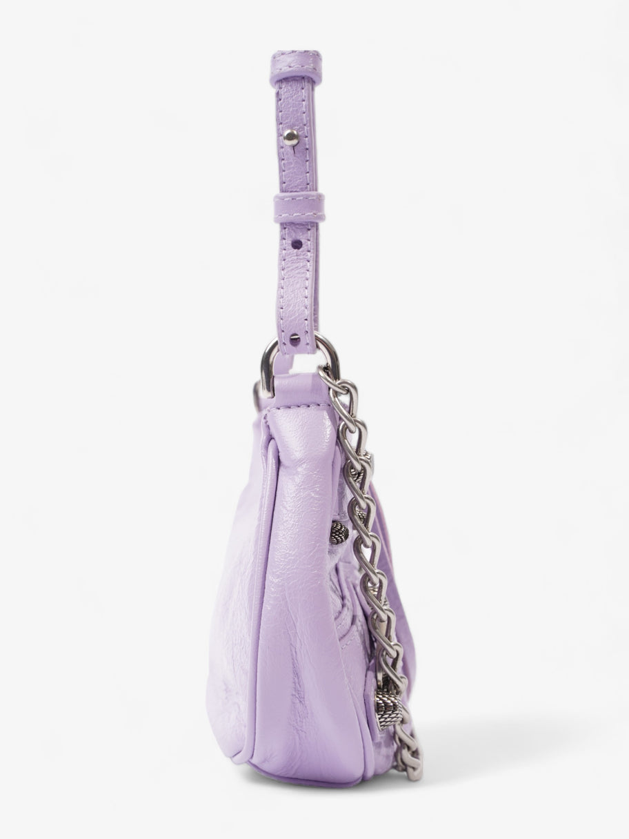 Balenciaga Le Cagole Mini Lilac Leather Image 6