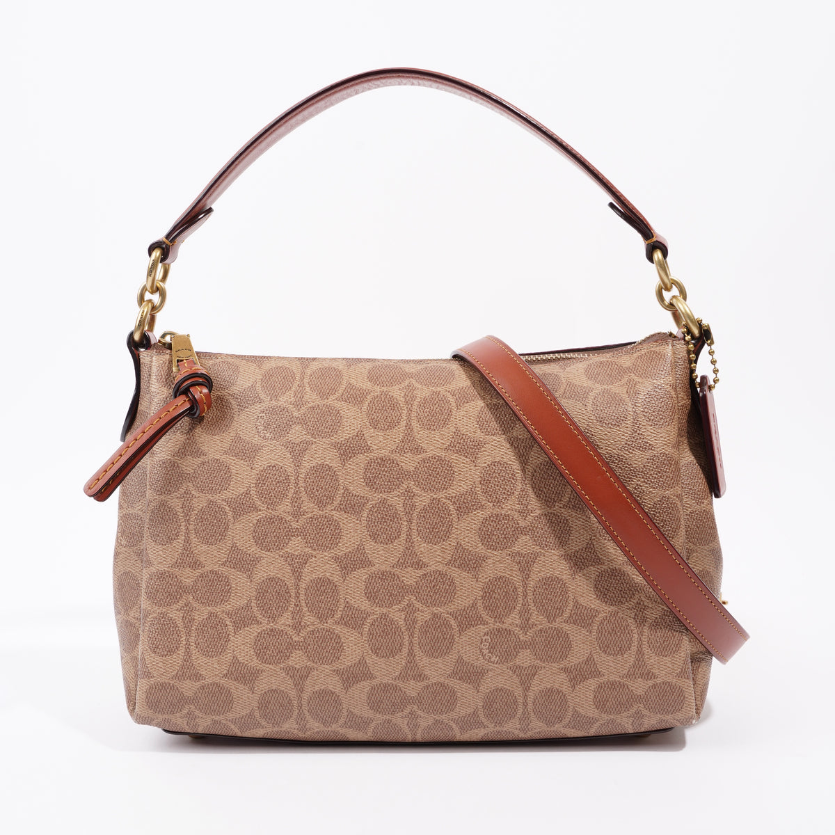 Coach Shay Shoulder Bag Brown Leather – Luxe Collective