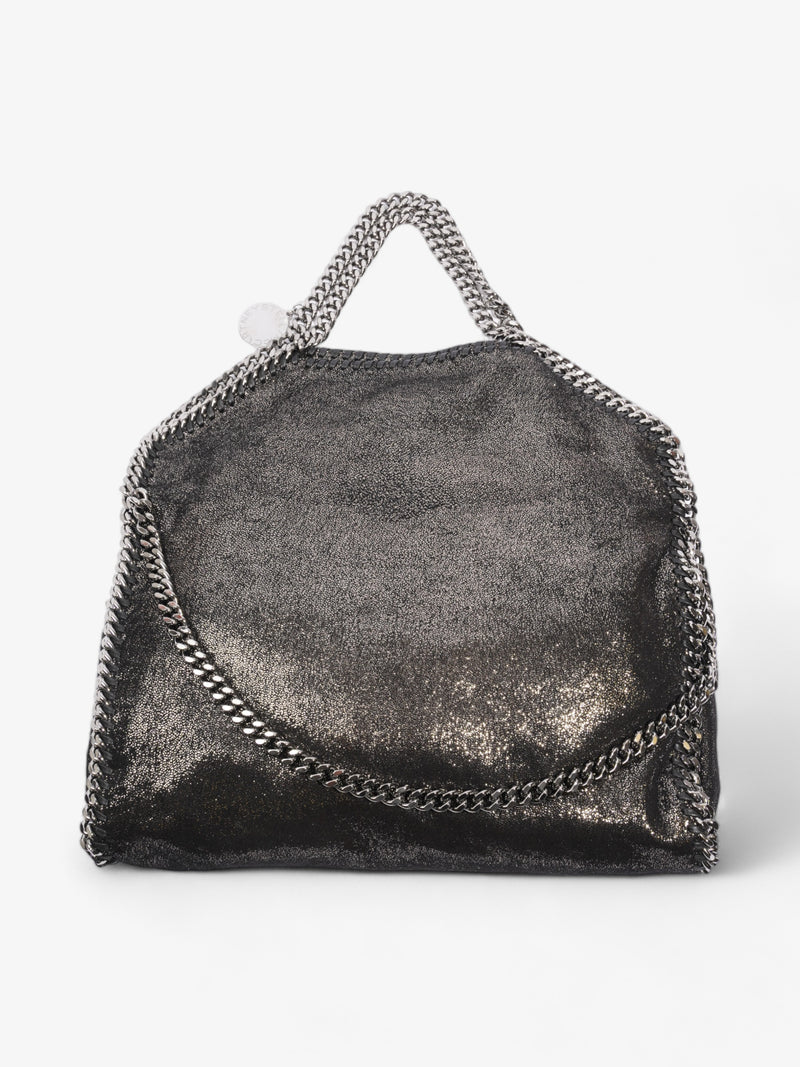  Stella McCartney Falabella Fold Over Tote Ruthenium Faux Leather