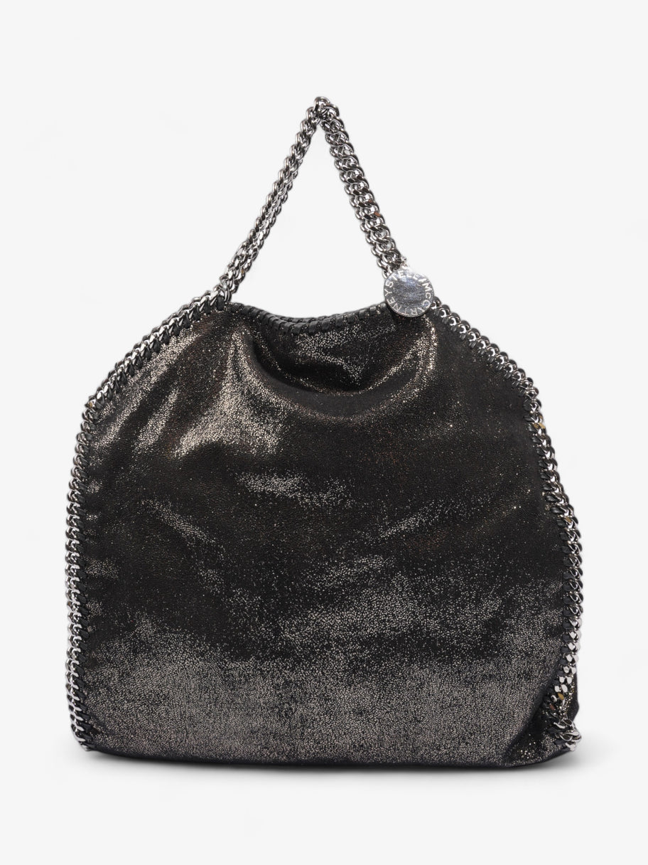 Stella McCartney Falabella Fold Over Tote Ruthenium Faux Leather Image 4