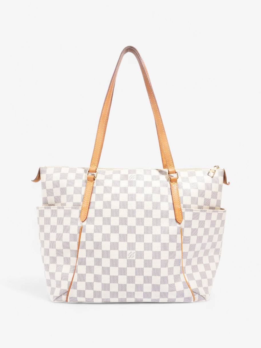 Louis Vuitton Totally Damier Azur Coated Canvas MM Image 1