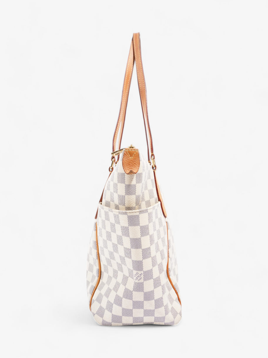 Louis Vuitton Totally Damier Azur Coated Canvas MM Image 3