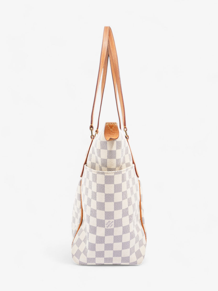 Louis Vuitton Totally Damier Azur Coated Canvas MM Image 5