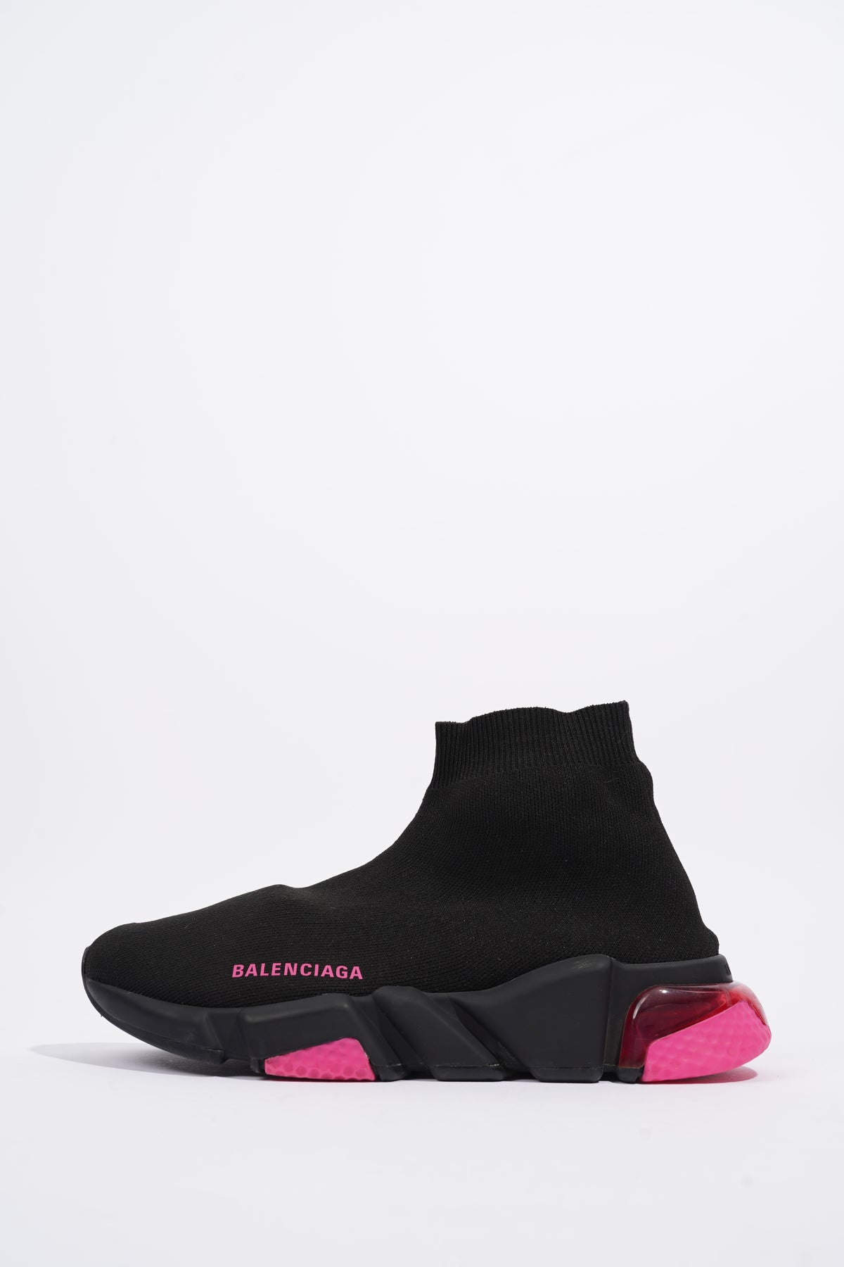 Black and pink top balenciaga speed