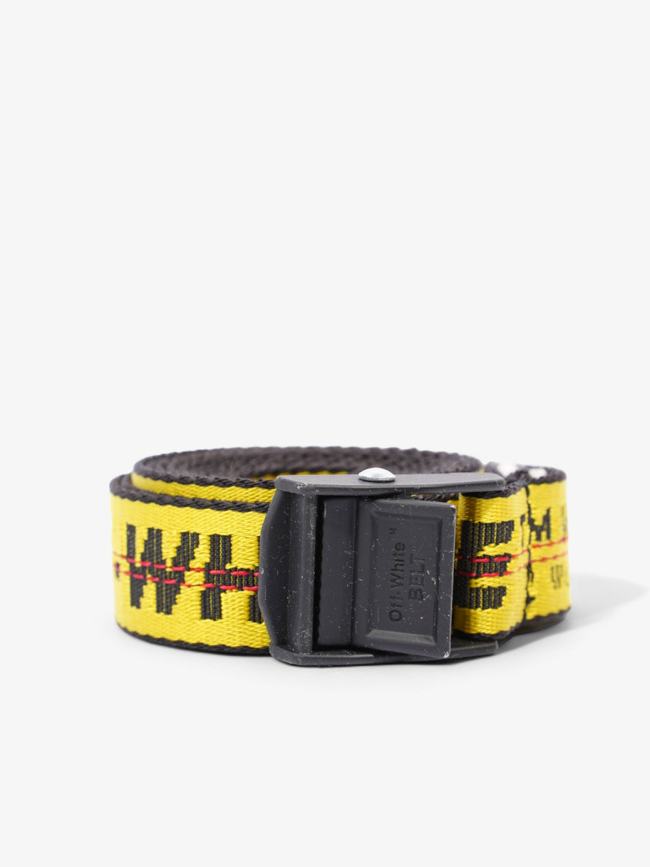 Industrial Belt Yellow Fabric Luxe Collective