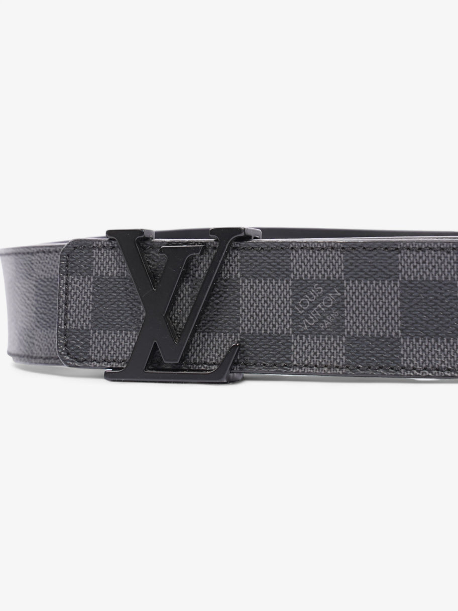 Louis Vuitton LV Initials Belt Damier Graphite Coated Canvas 95cm 38mm Image 3