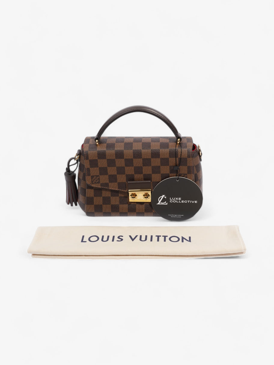 Louis Vuitton Croisette Damier Ebene Coated Canvas Image 9