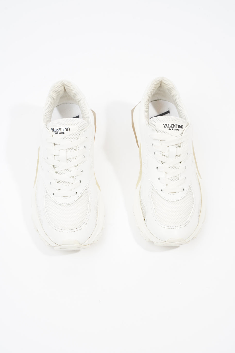 Bounce Sneakers White Mesh EU 36.5 UK 3.5 Image 8