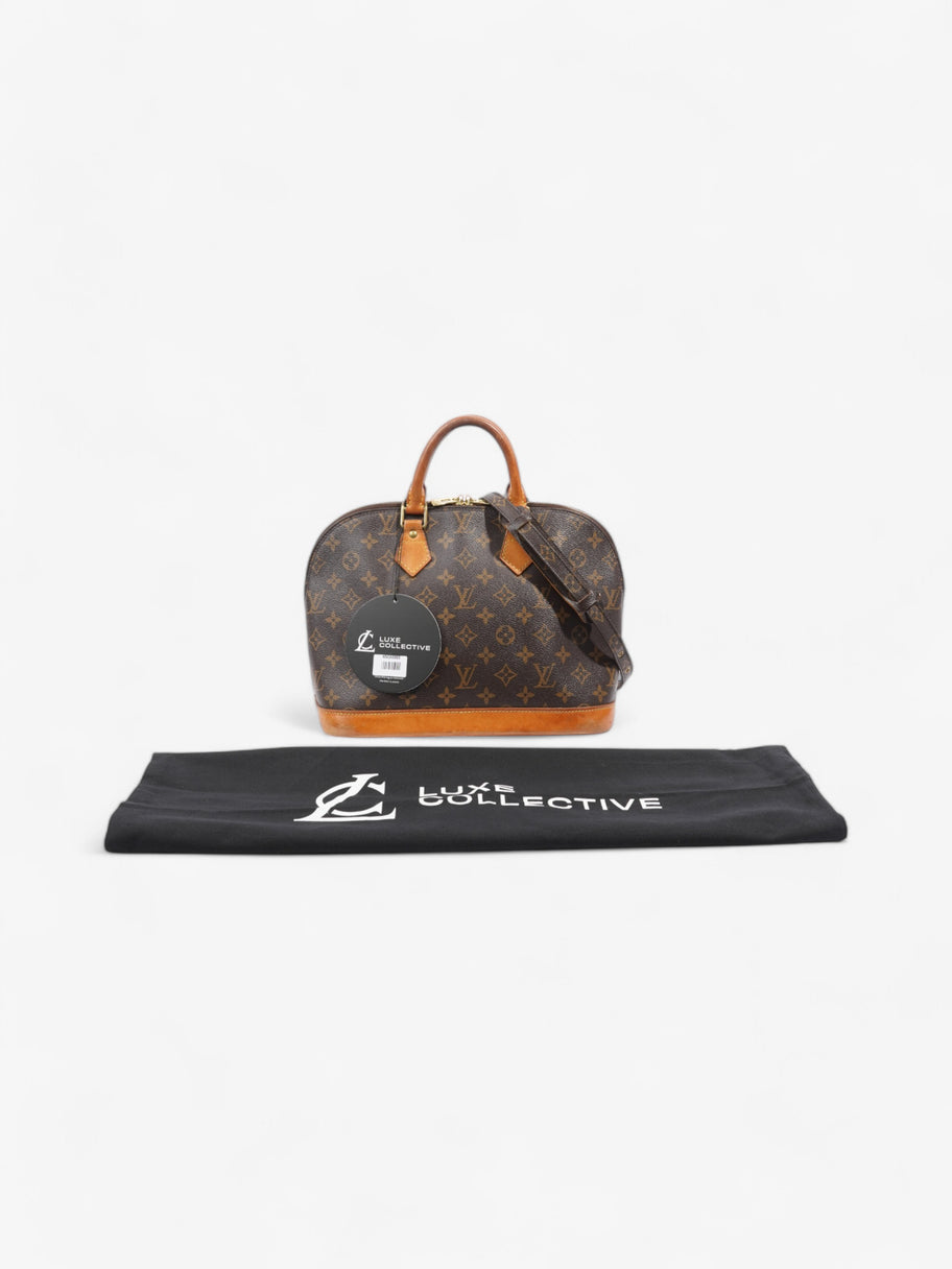 Louis Vuitton Alma Monogram Coated Canvas PM Image 8