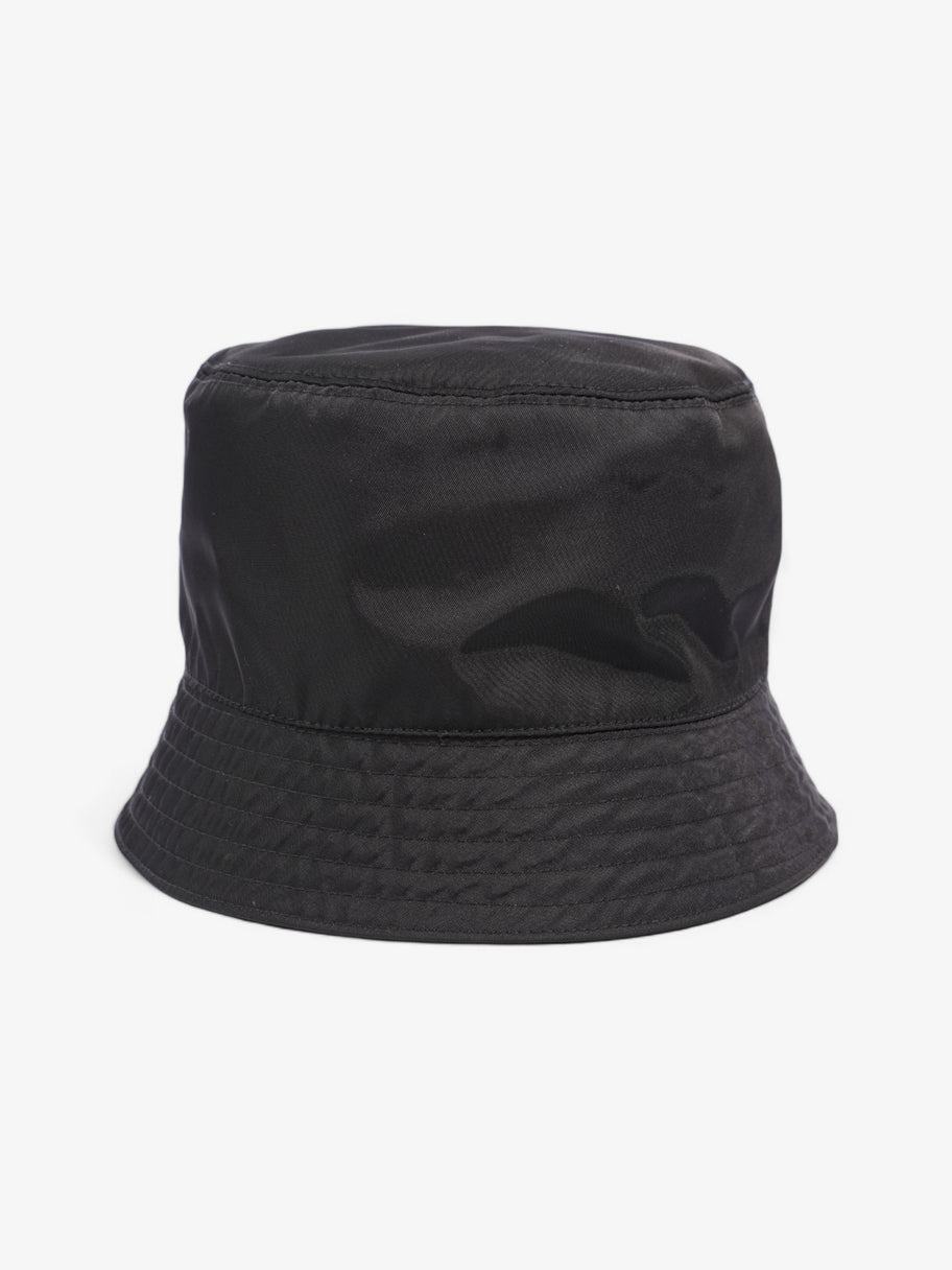 Prada Logo Bucket Hat Black Re Nylon Small Luxe Collective