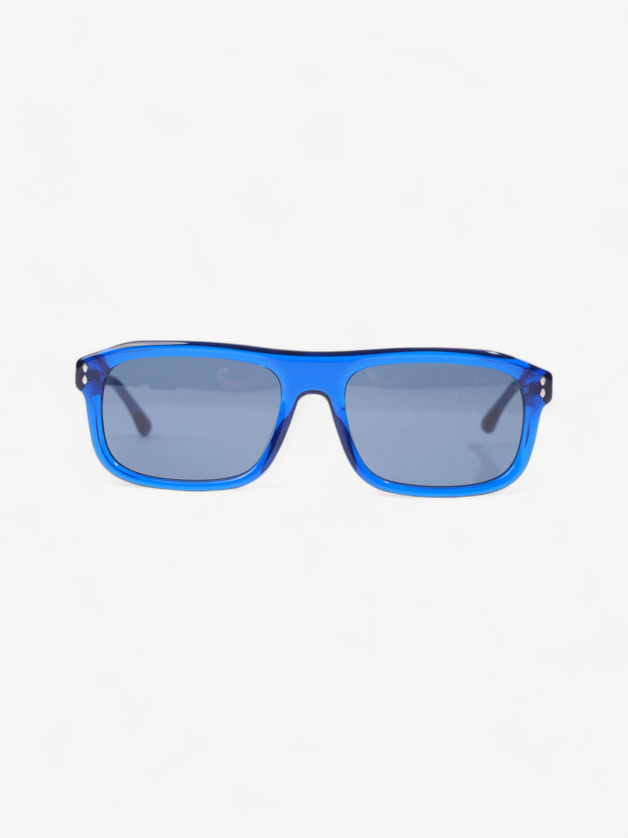 Isabel Marant Etoile Square Framed Sunglasses Blue Acetate 145mm Image 1