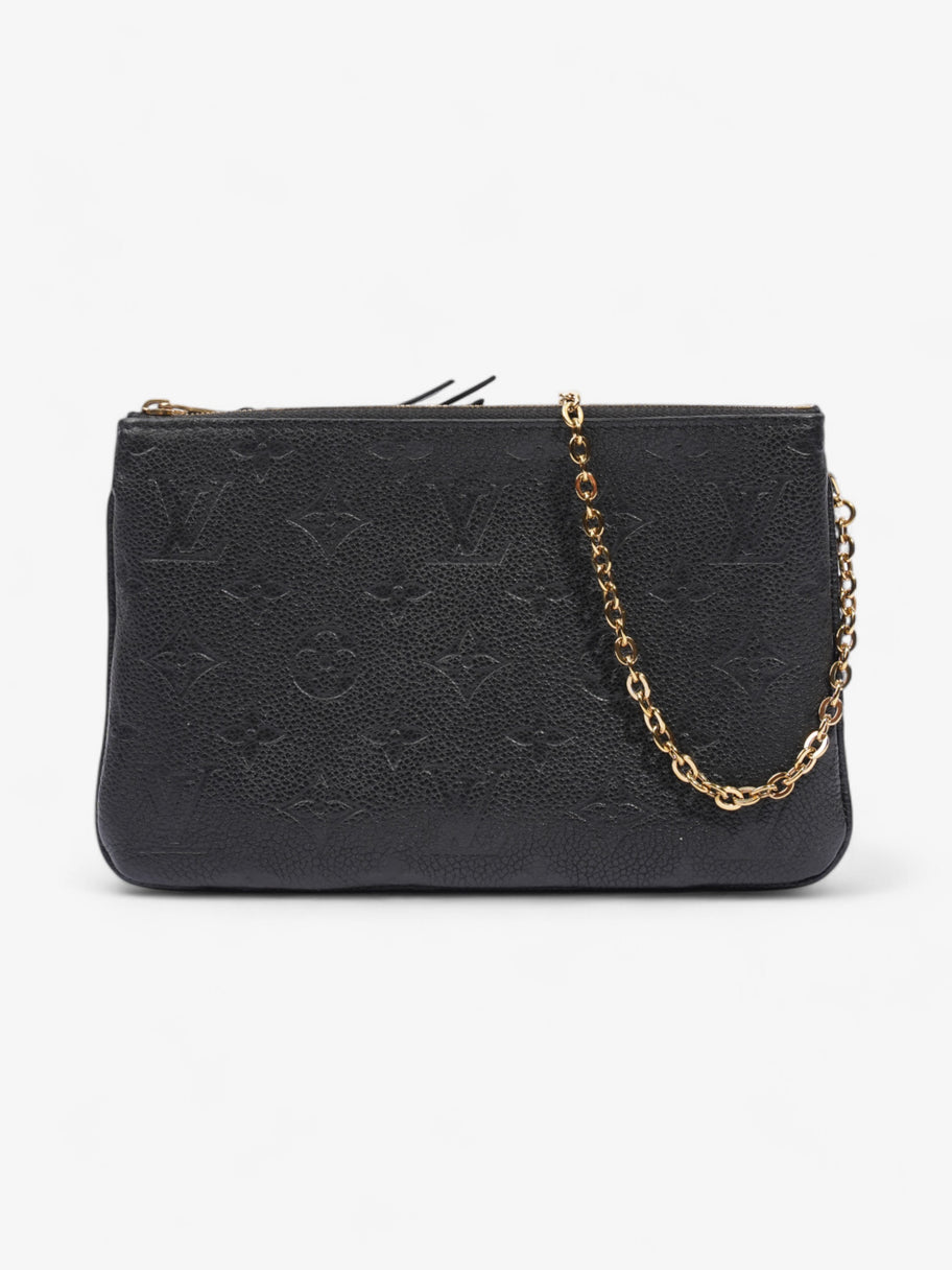 Louis Vuitton Double Zip Pochette Monogram Empreinte Empreinte Leather Image 1