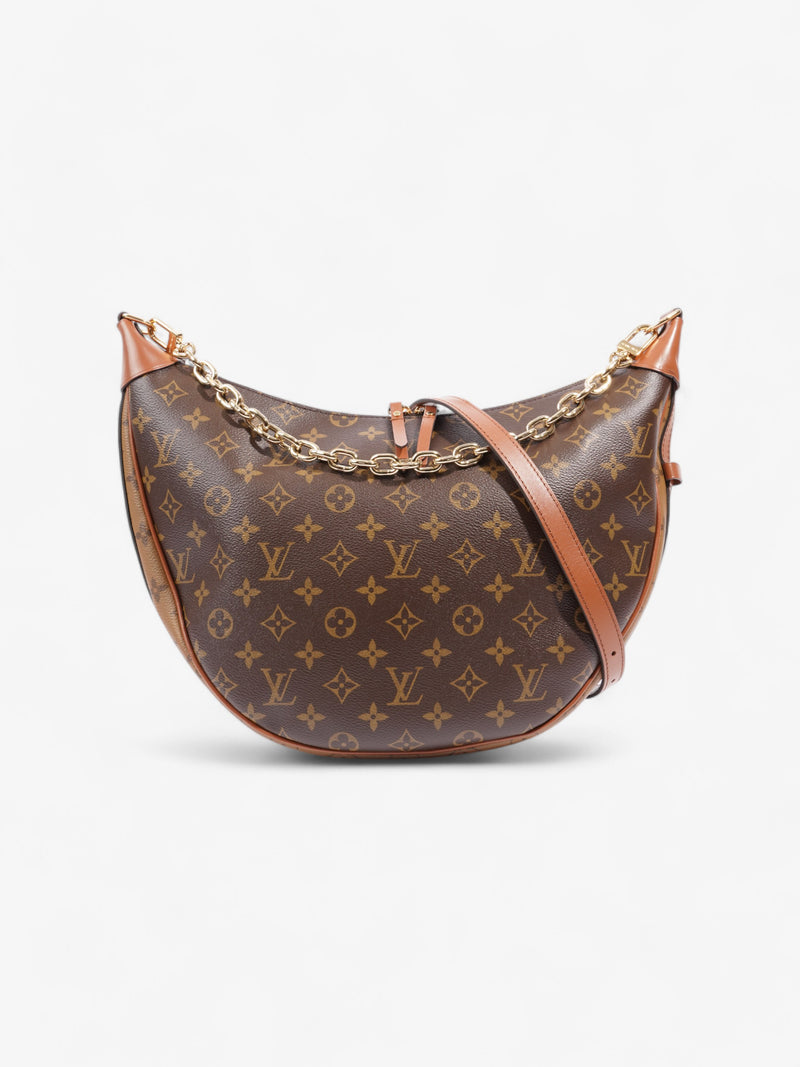  Louis Vuitton Loop Hobo bag Monogram / Reverse Monogram Coated Canvas