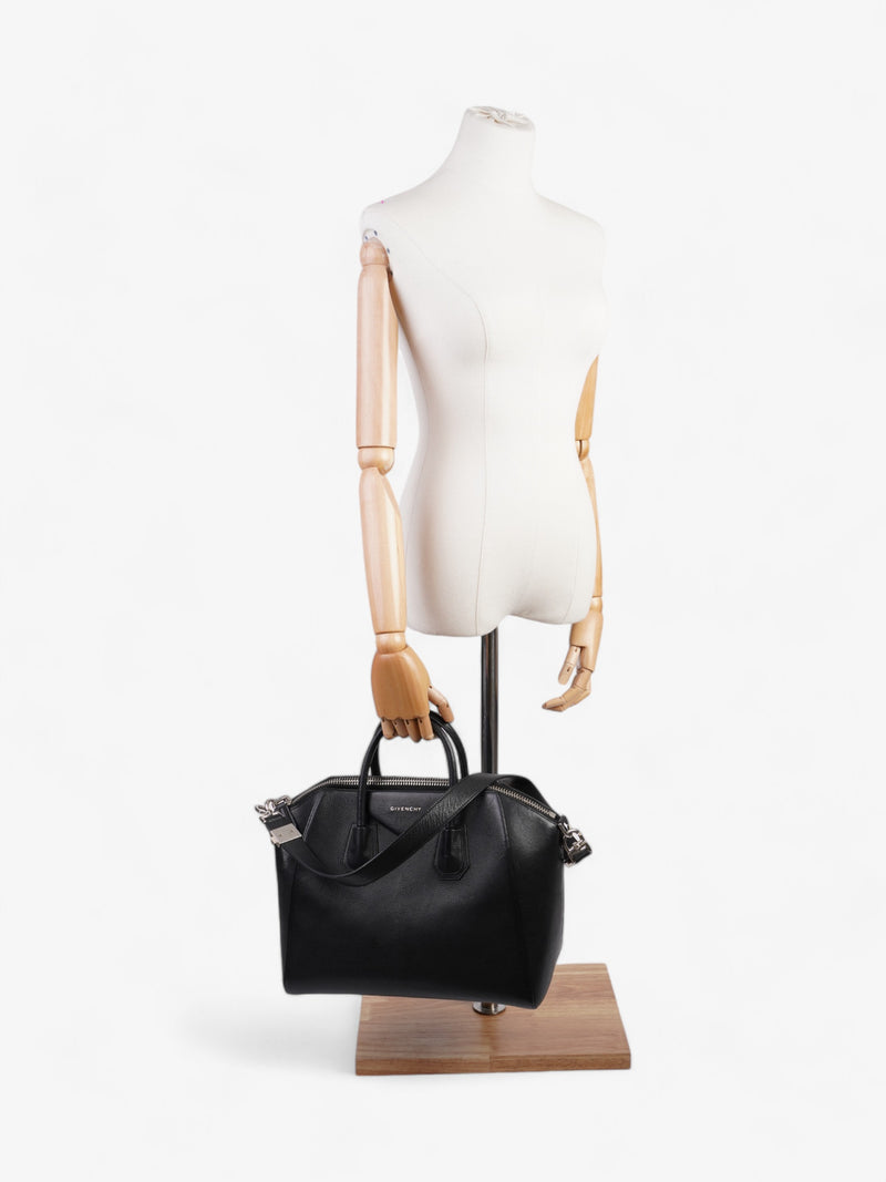  Givenchy Antigona Black Grained Leather Small