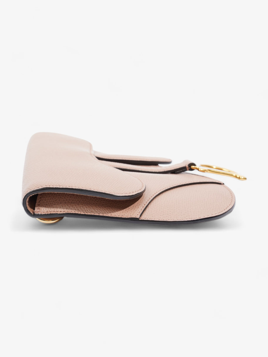 Saddle Belt Bag Nude Leather Image 3