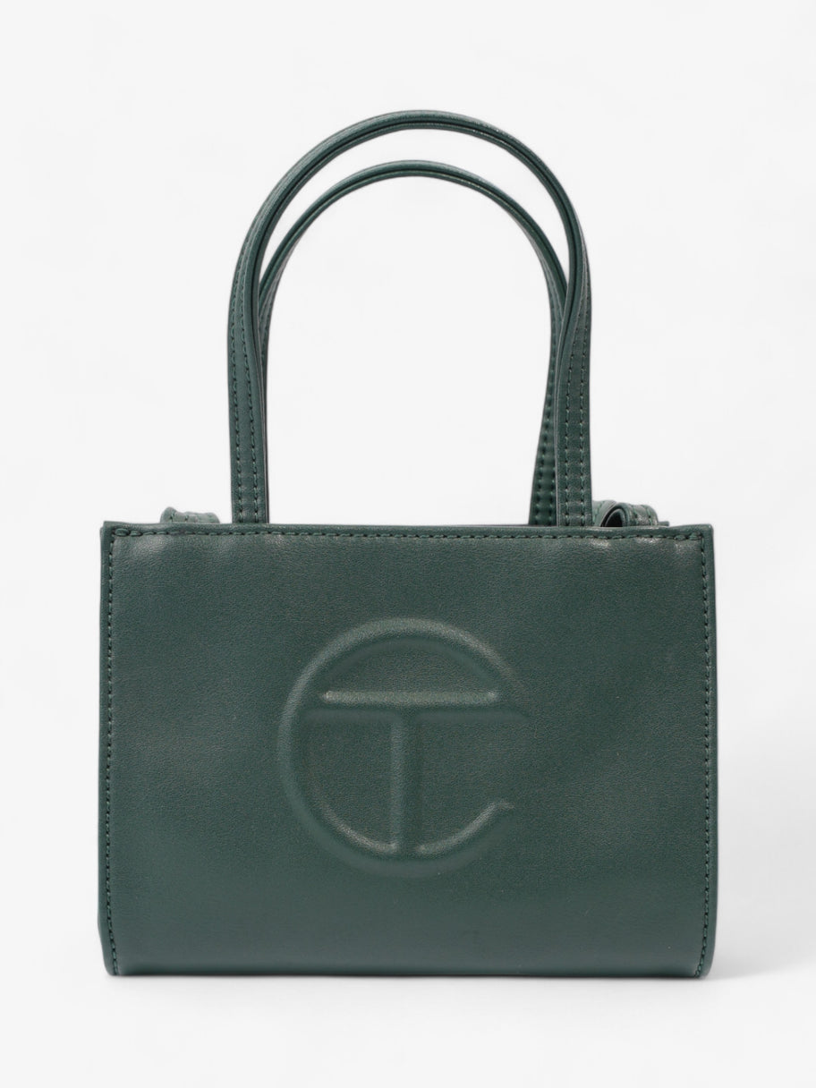 Telfar Shopping Tote Green Polyurethane Small Image 1