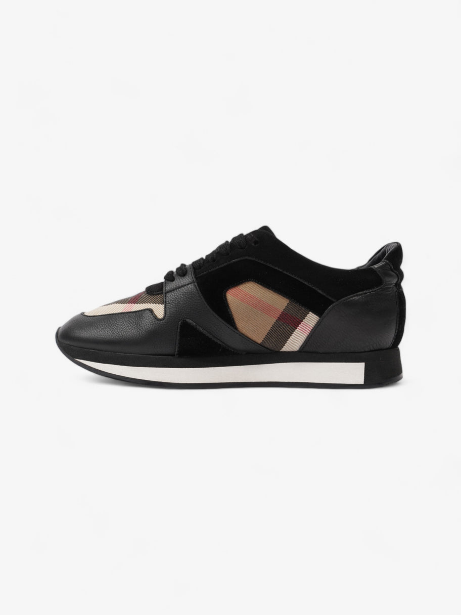 Burberry Super Nova Sneakers Black / Nova Check Suede EU 38.5 UK 5.5 Image 3