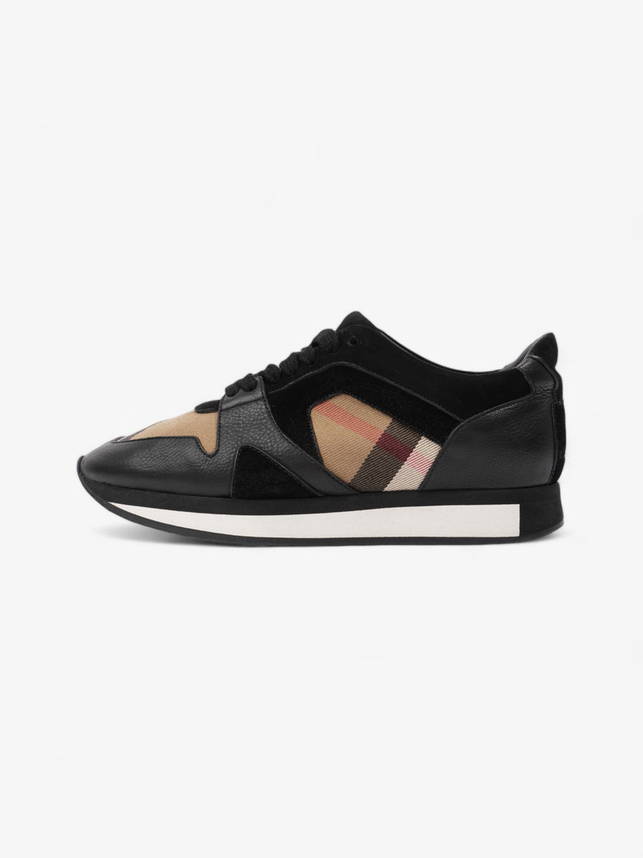 Burberry Super Nova Sneakers Black / Nova Check Suede EU 38.5 UK 5.5 Image 5