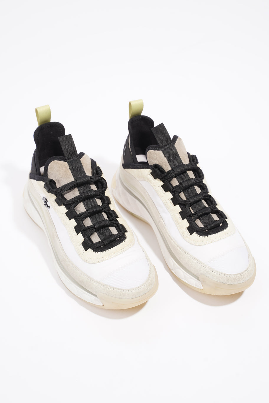 CC Logo Sneaker Beige / White / Black Suede EU 37 UK 4 Image 8