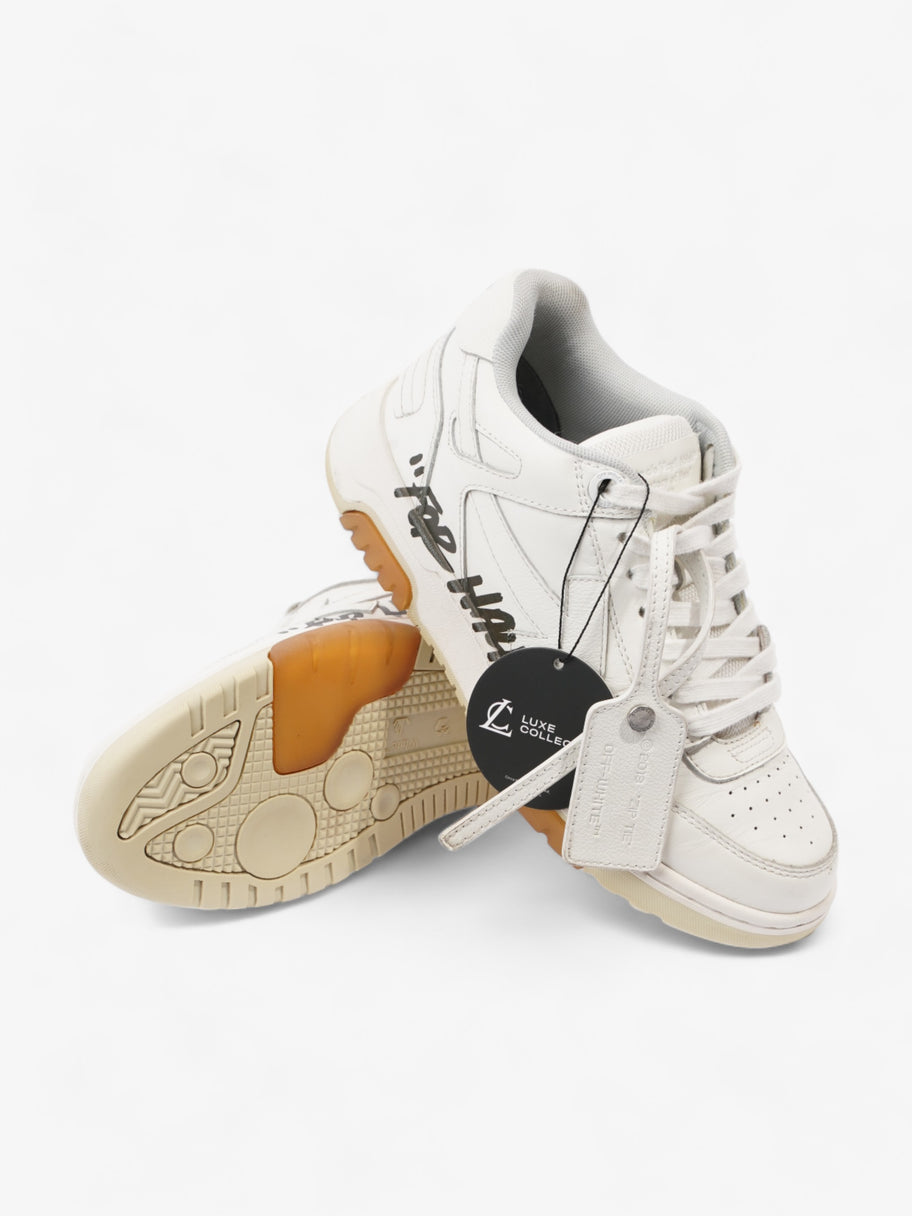 For Walking Sneakers White / Black Leather EU 37 UK 4 Image 12