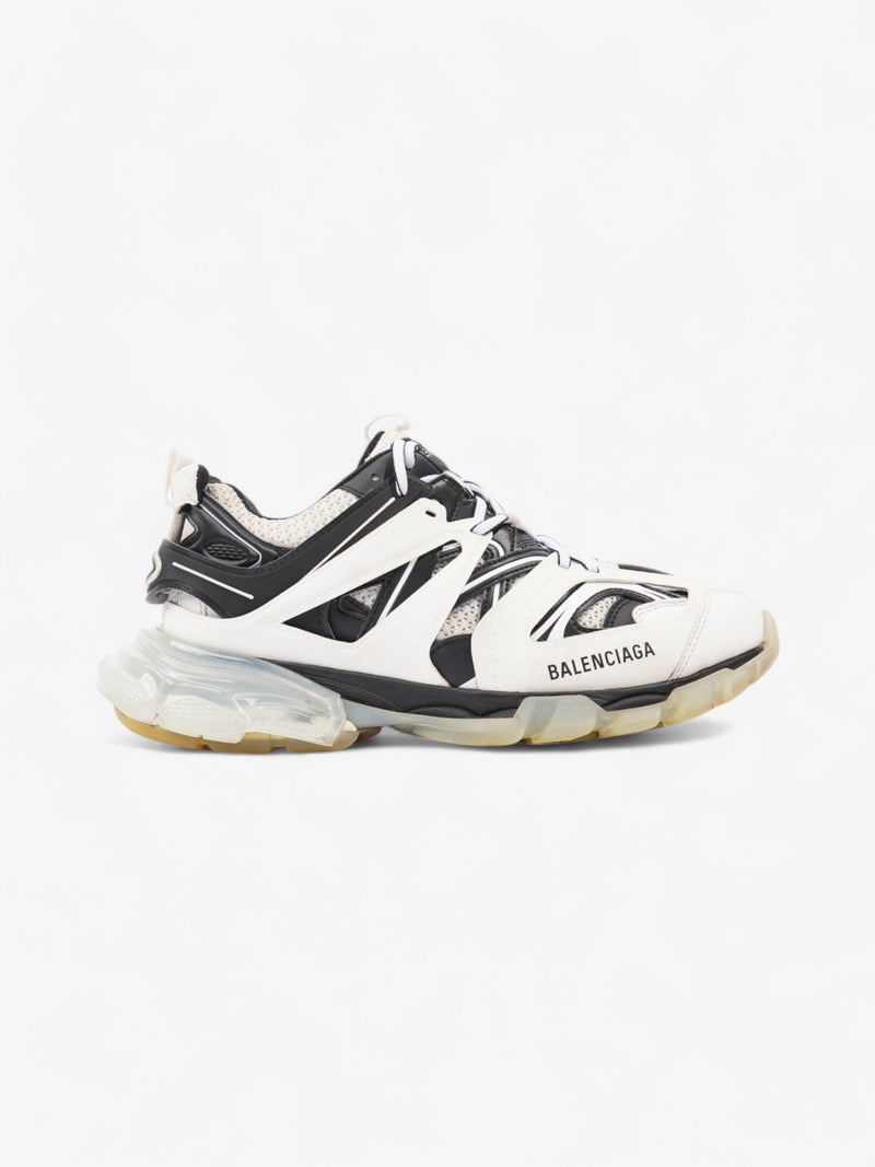  Balenciaga Track Clear Sole Black / White Mesh EU 41 UK 7