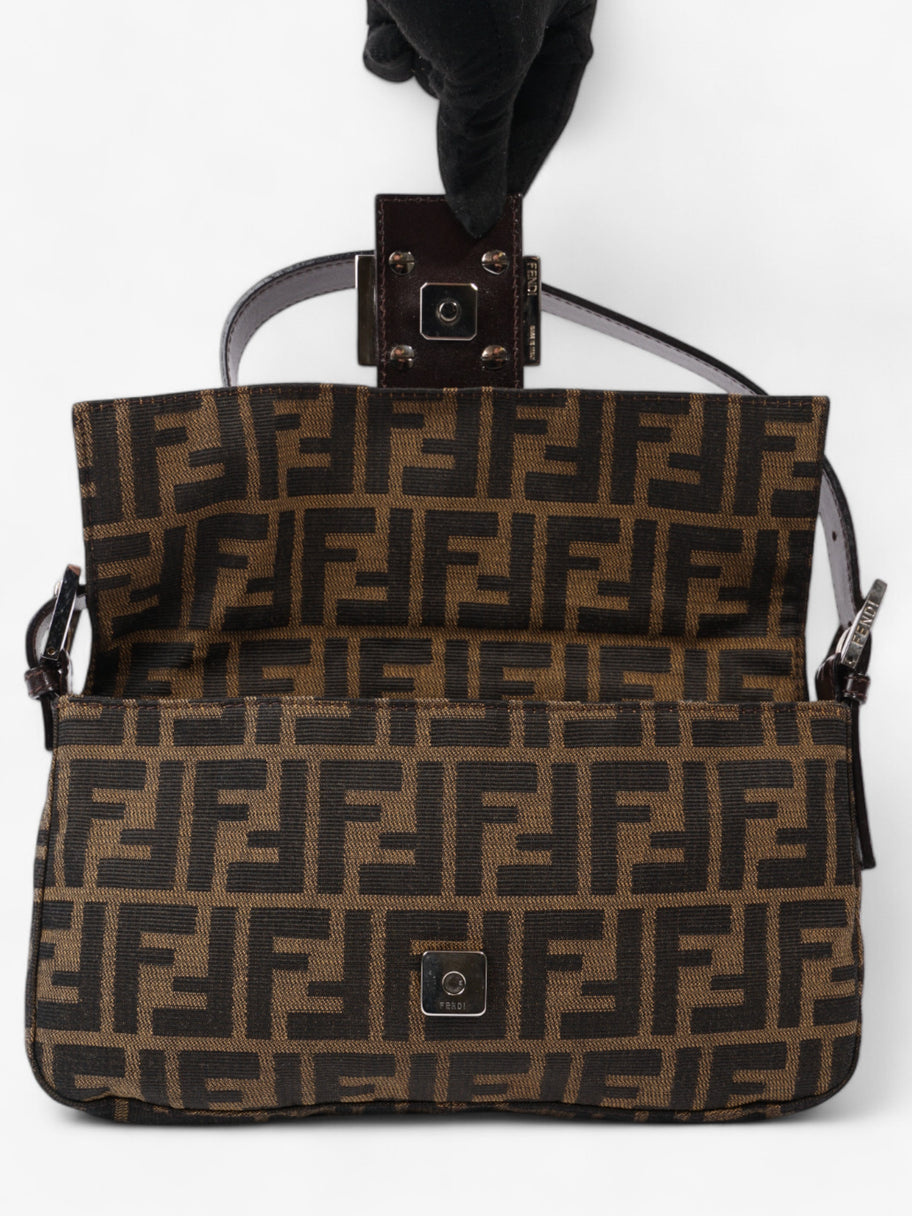 Fendi Baguette Tobacco / Brown Canvas Image 8