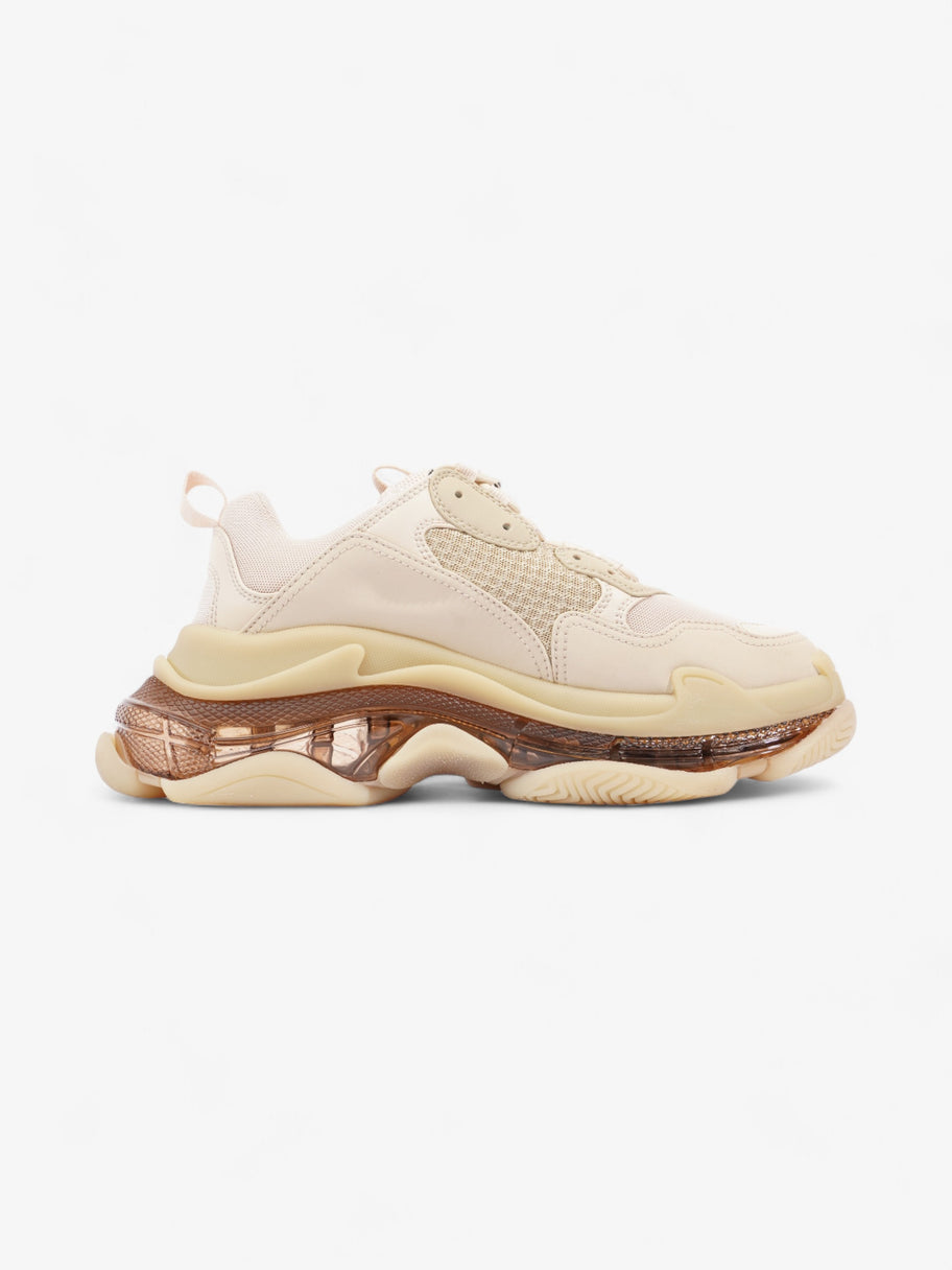 Balenciaga Triple S Clear Sole Beige Mesh EU 40 UK 7 Image 4