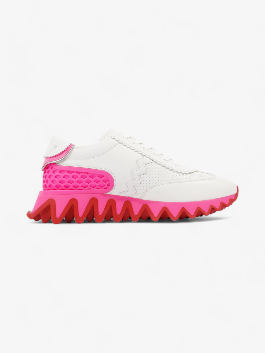 Christian Louboutin Loubishark White / Pink Leather EU 40 UK 7 Image 4