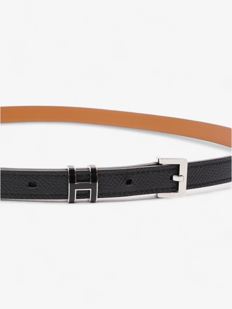 Hermes Pop H 15 Belt Black Calfskin Leather 85cm Image 3