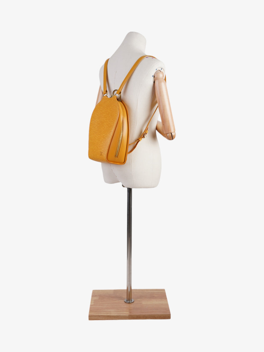 Louis Vuitton Mabillon Backpack Yellow Epi Leather Image 2