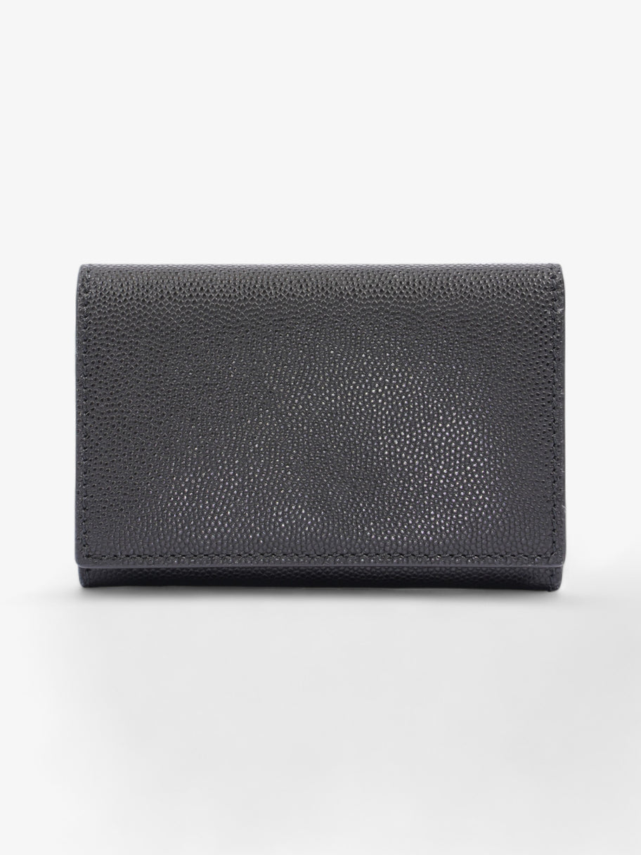 Burberry Lark TB Wallet Black Calfskin Leather Image 3