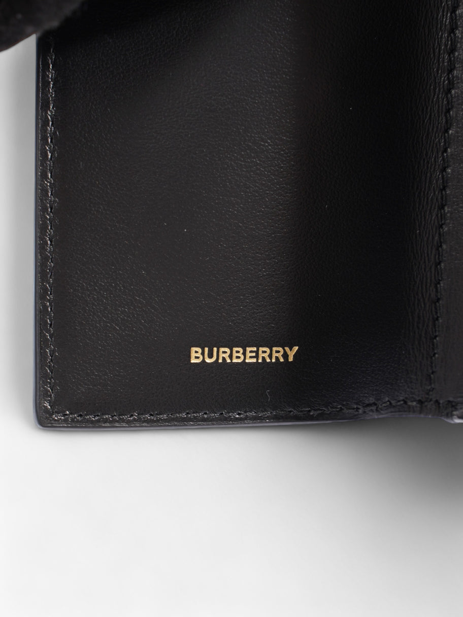 Burberry Lark TB Wallet Black Calfskin Leather Image 6