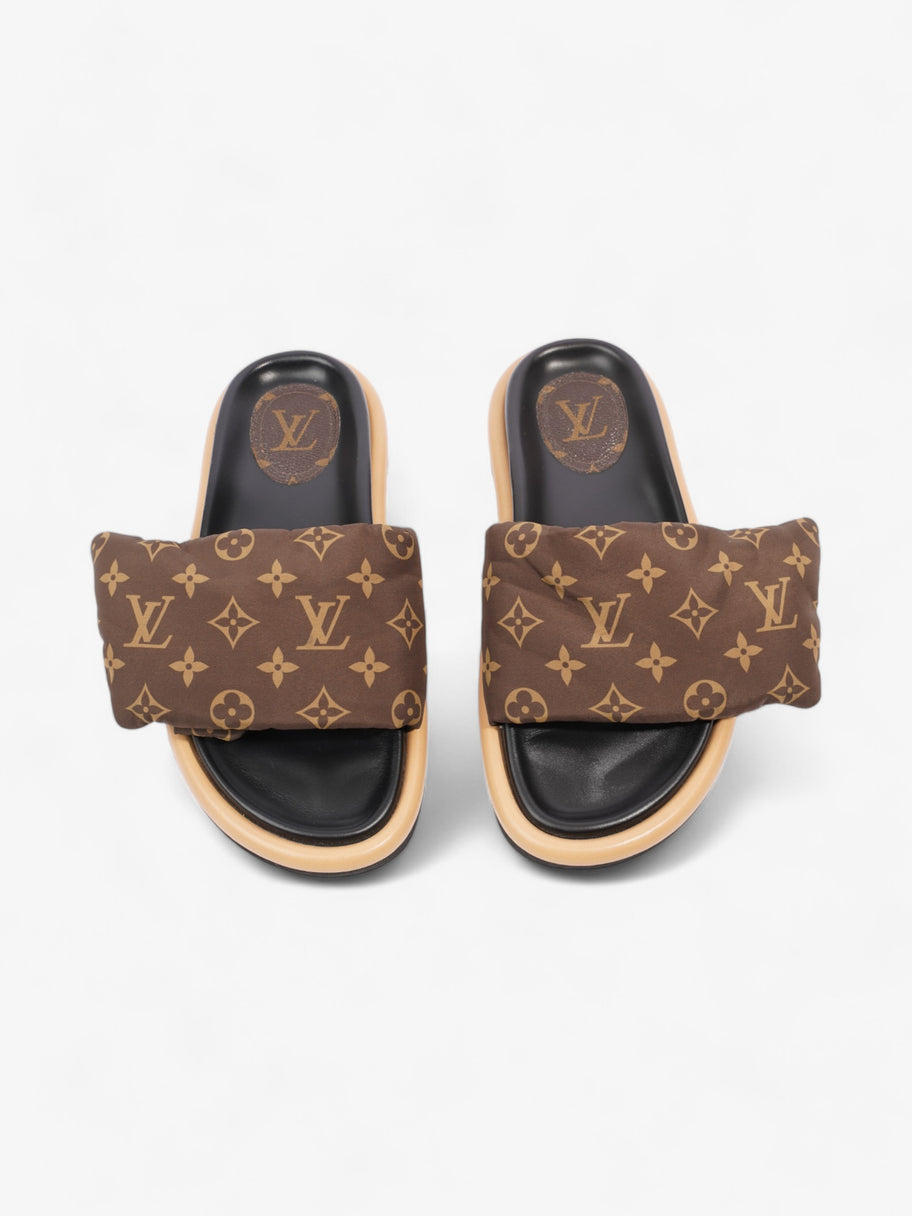 Louis Vuitton Pool Pillow Slides Khaki Monogram Nylon EU 39 UK 6 Image 8