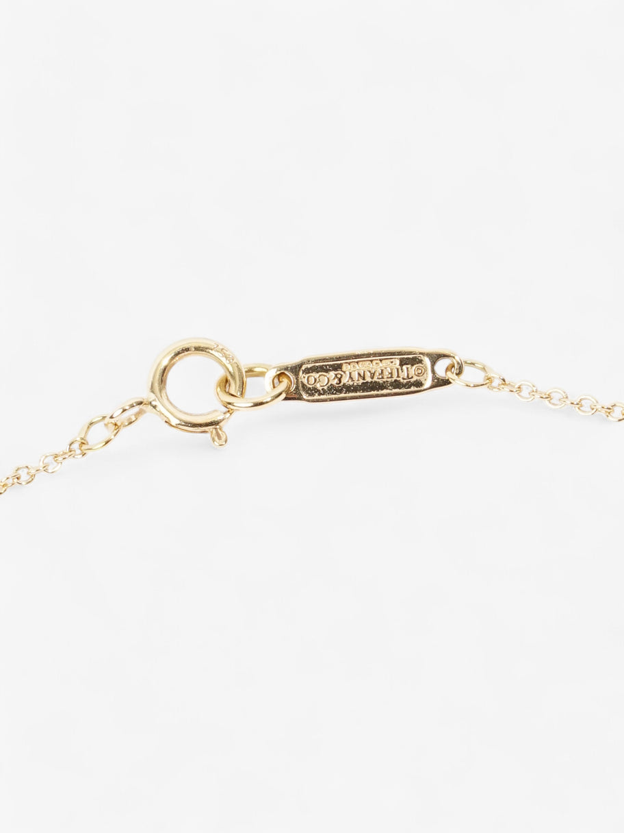 Tiffany and Co Padlock Necklace Gold / White Yellow Gold Image 3