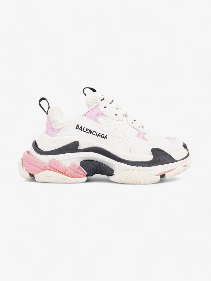  Triple S White / Pink / Black Mesh EU 35 UK 2