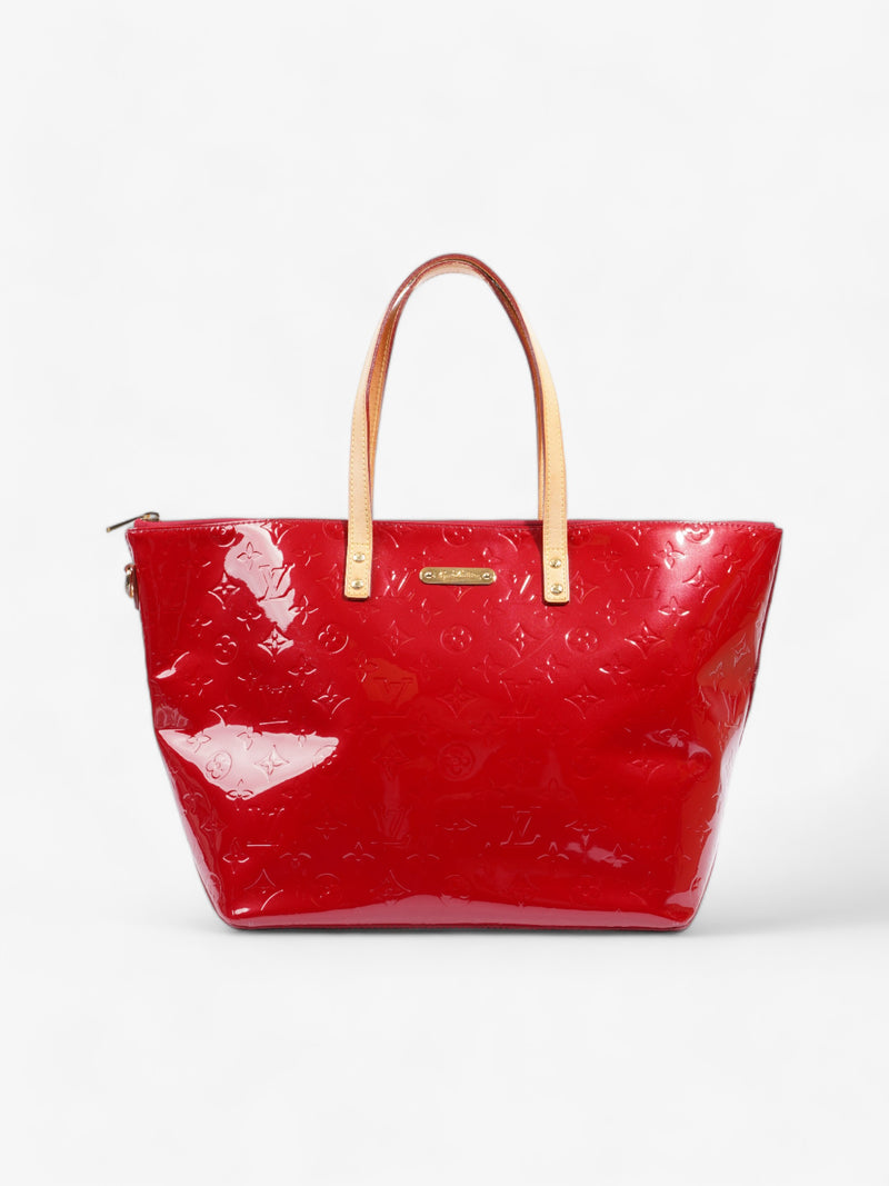  Louis Vuitton Bellevue GM Red Patent Leather