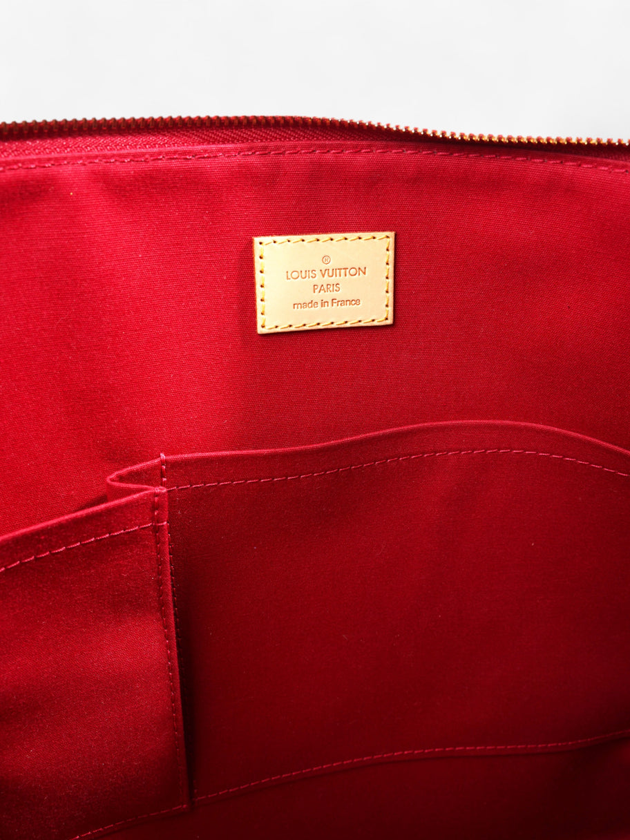 Louis Vuitton Bellevue GM Red Patent Leather Image 7