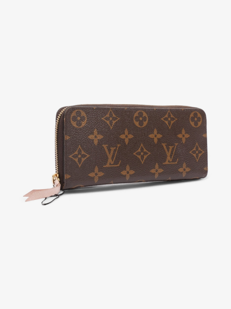 Louis Vuitton Clemence Monogram / Rose Ballerine Coated Canvas Image 9