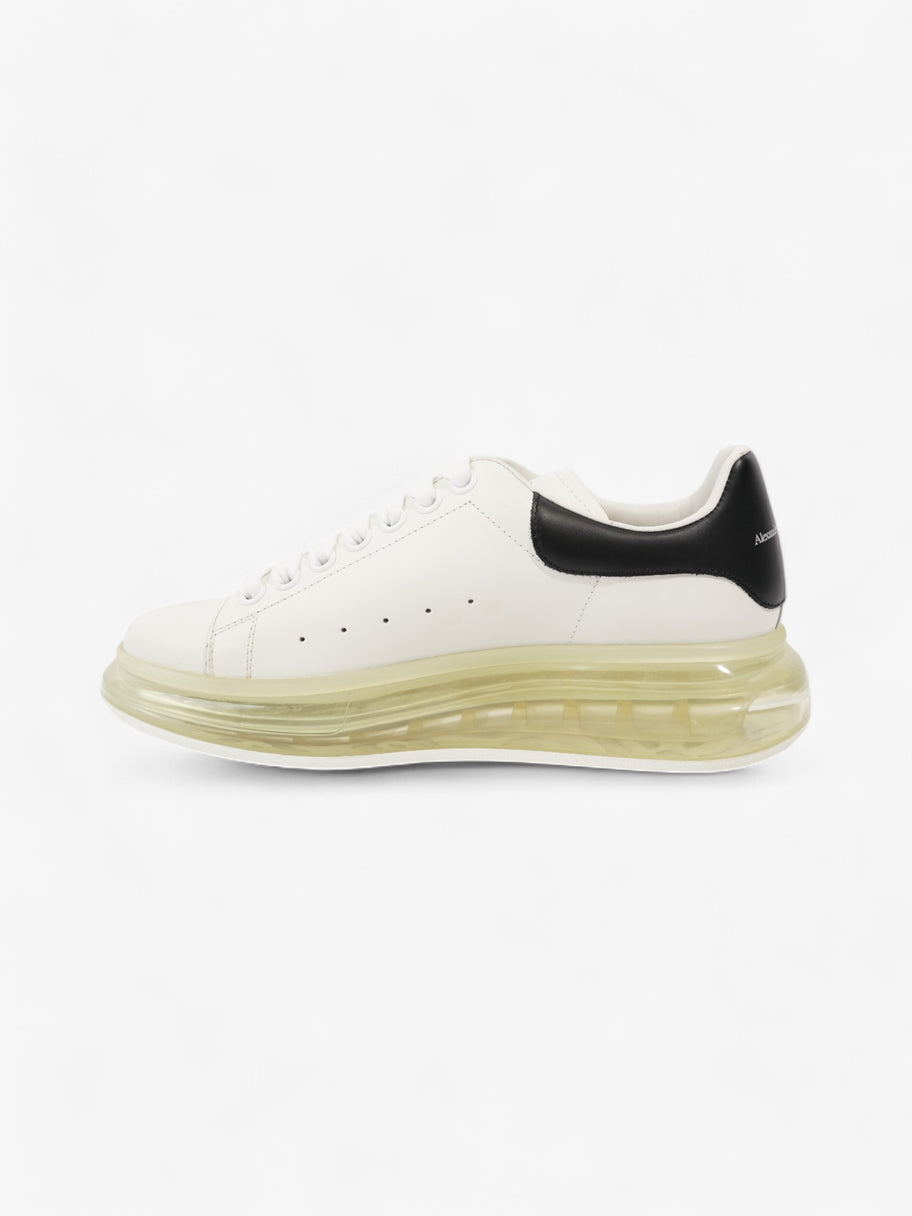 Alexander McQueen Oversized Clear Sole Sneakers White  / Black Tab Leather EU 40 UK 6 Image 3