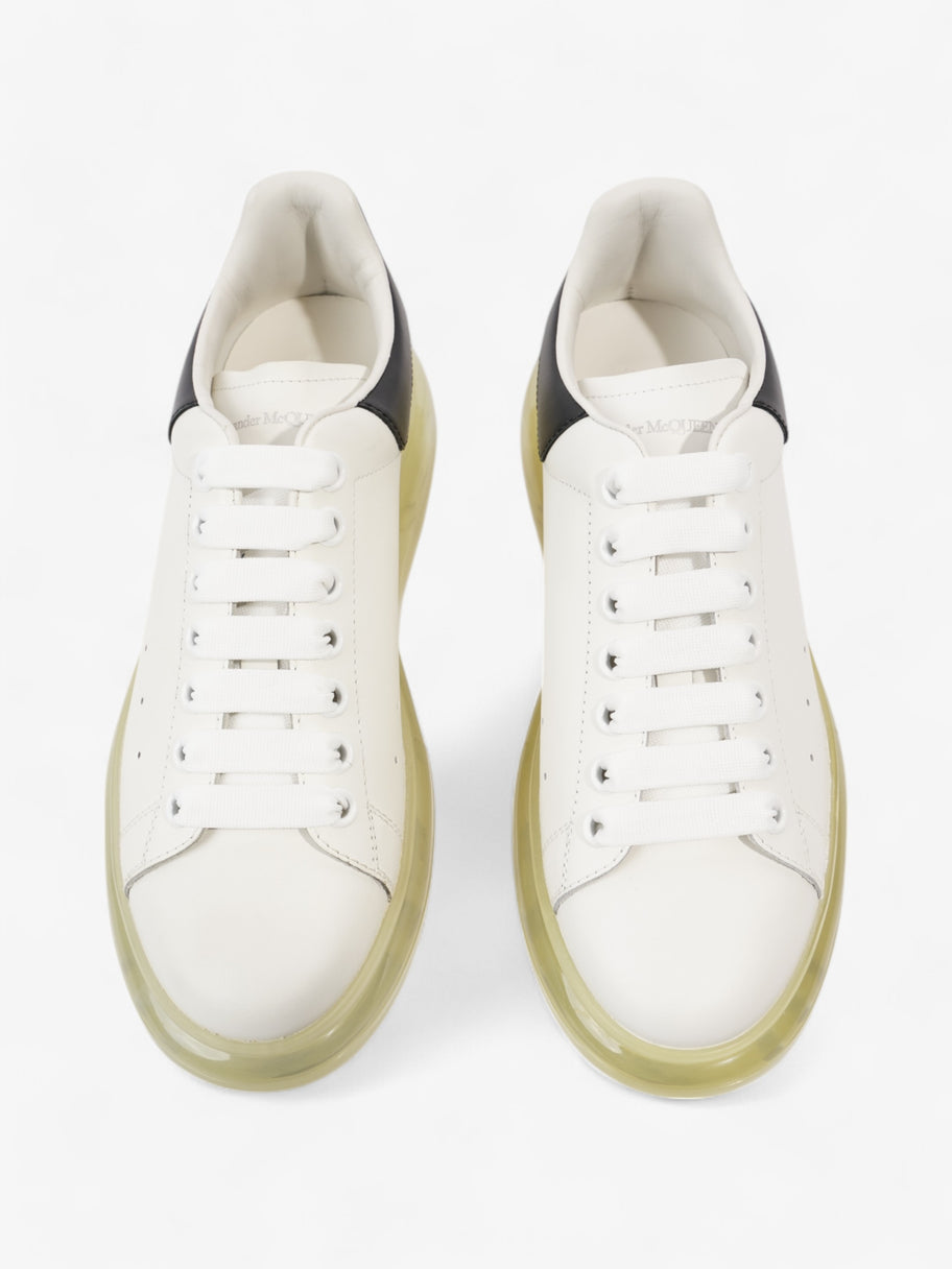 Alexander McQueen Oversized Clear Sole Sneakers White  / Black Tab Leather EU 40 UK 6 Image 8