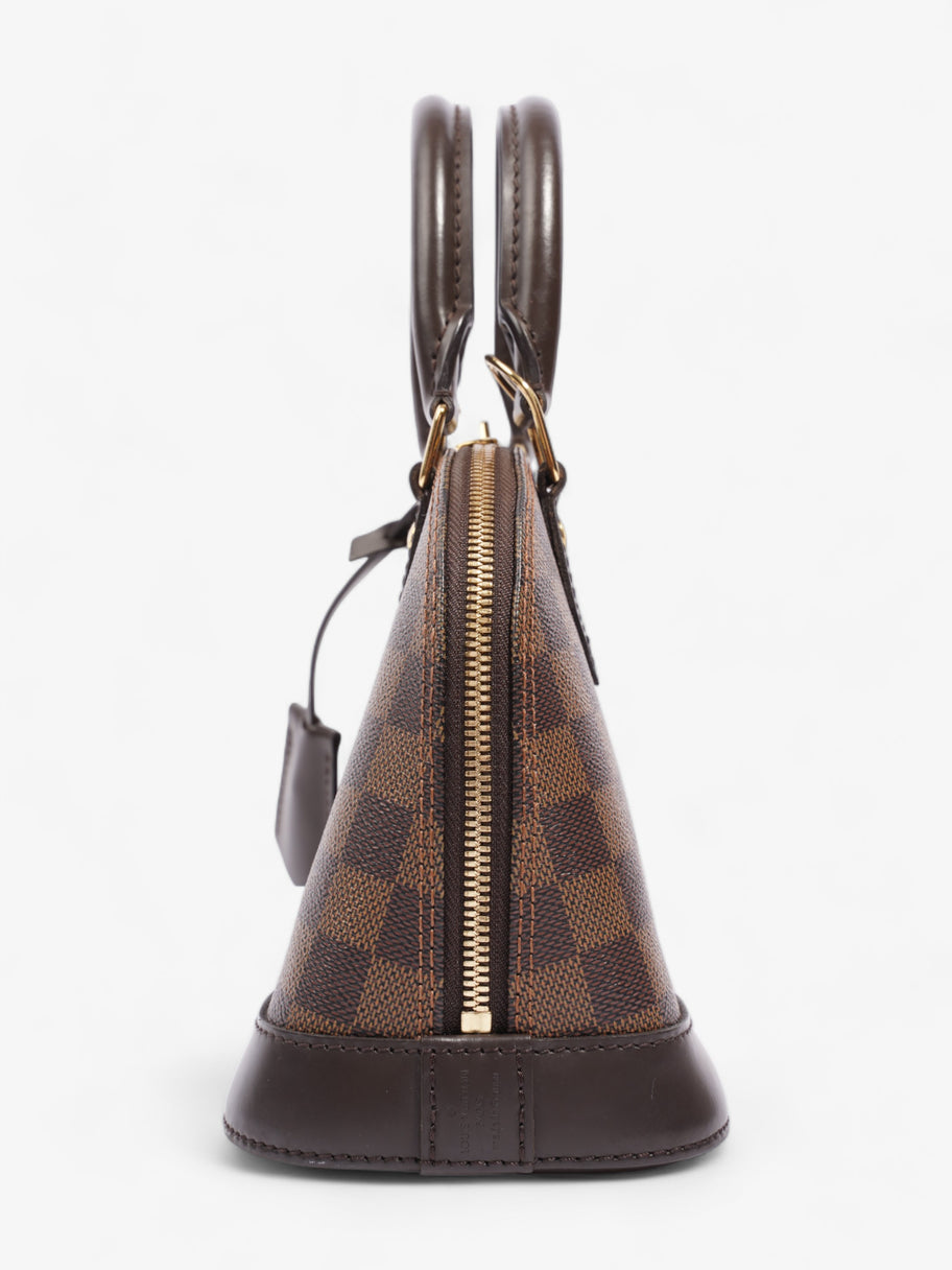 Louis Vuitton Alma Damier Ebene Coated Canvas BB Image 3