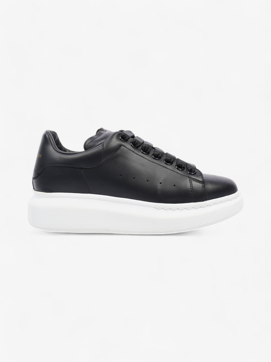 Alexander McQueen Oversized Sneakers Black White Leather EU 37 UK 4 Luxe Collective