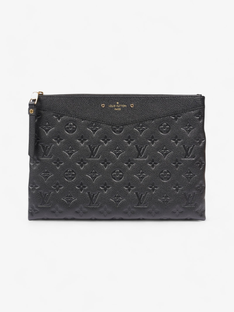  Louis Vuitton Daily Pouch Black Empreinte Leather