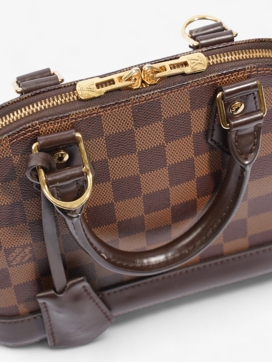 Louis Vuitton Alma BB Damier Ebene Coated Canvas Image 7