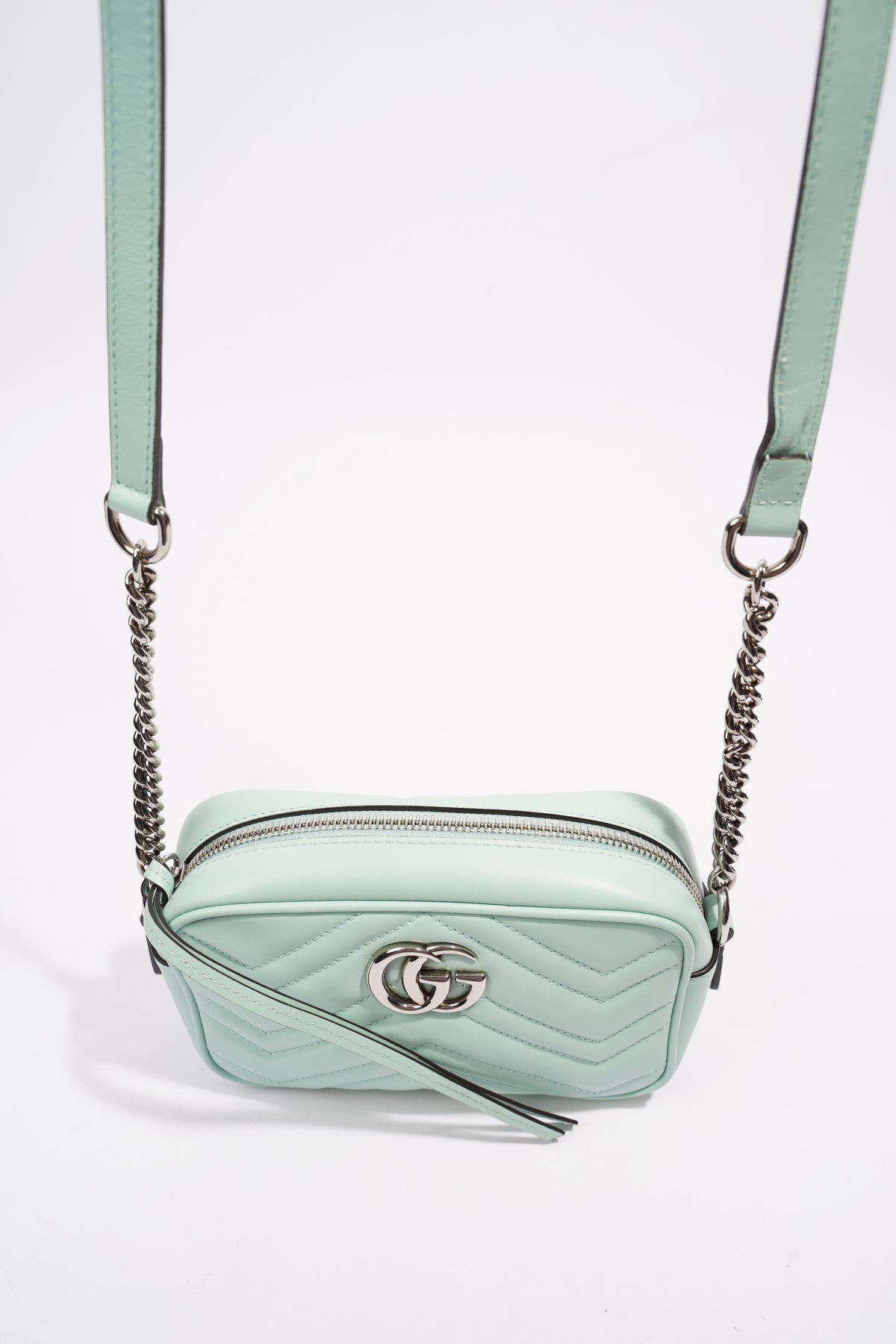 Gucci marmont outlet pastel green