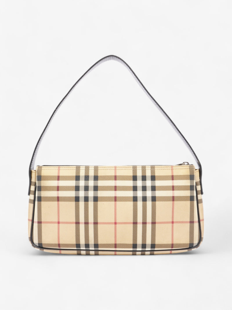  Burberry Check Shoulder Bag Nova Check PVC