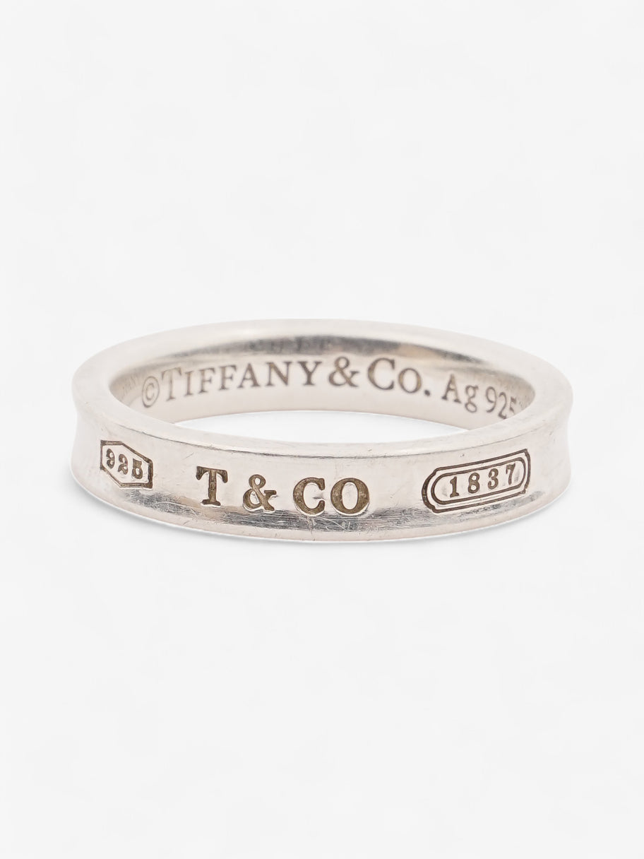 Tiffany and Co 1837 Narrow Ring Silver Silver Sterling 15 (Circumference - 55mm) Image 1